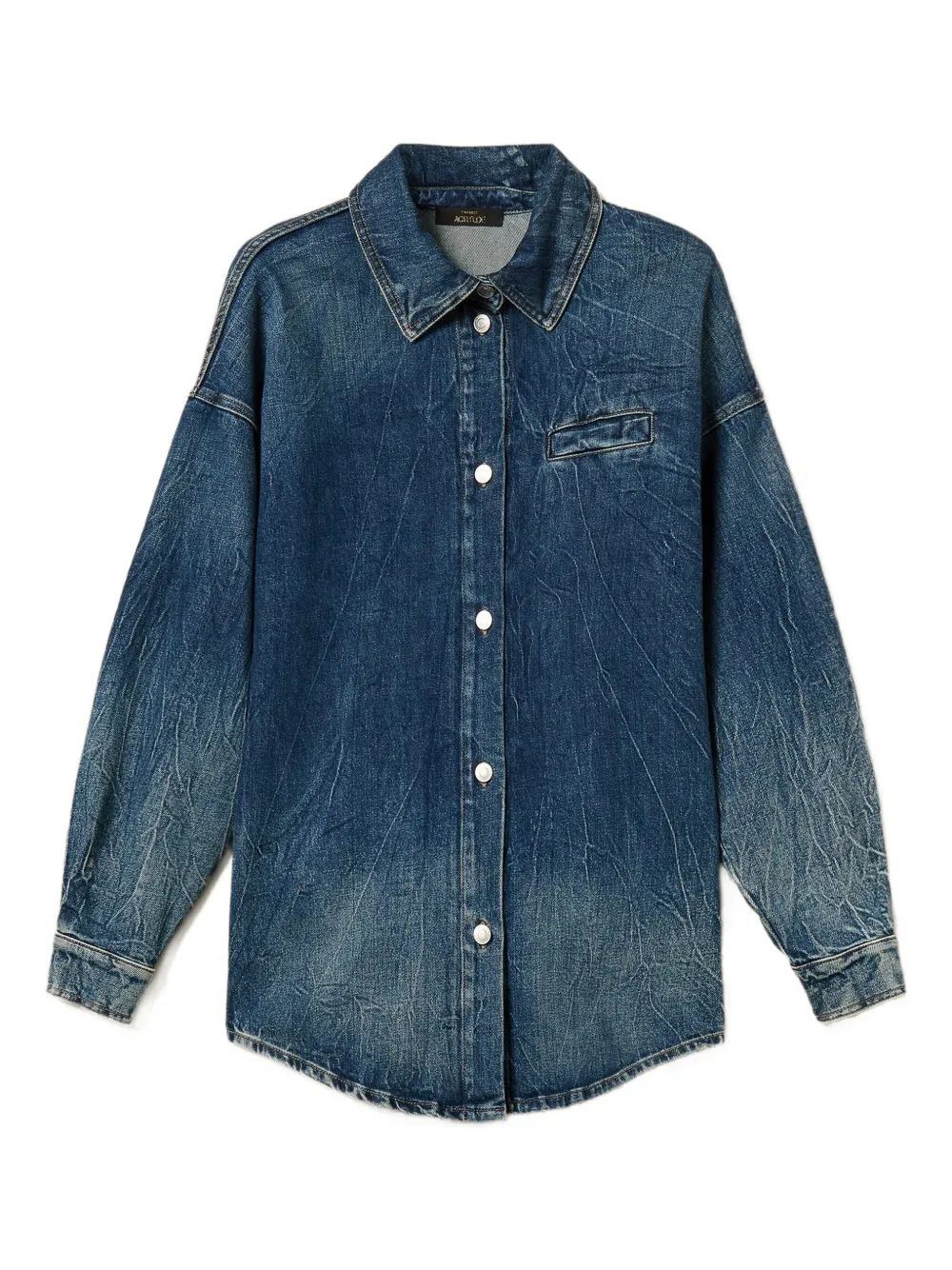 TWINSET Denim blouse Blauw