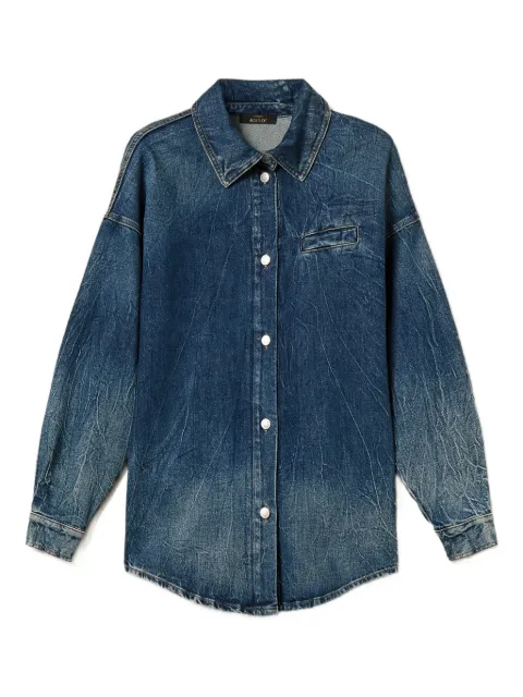 TWINSET long-sleeve denim shirt