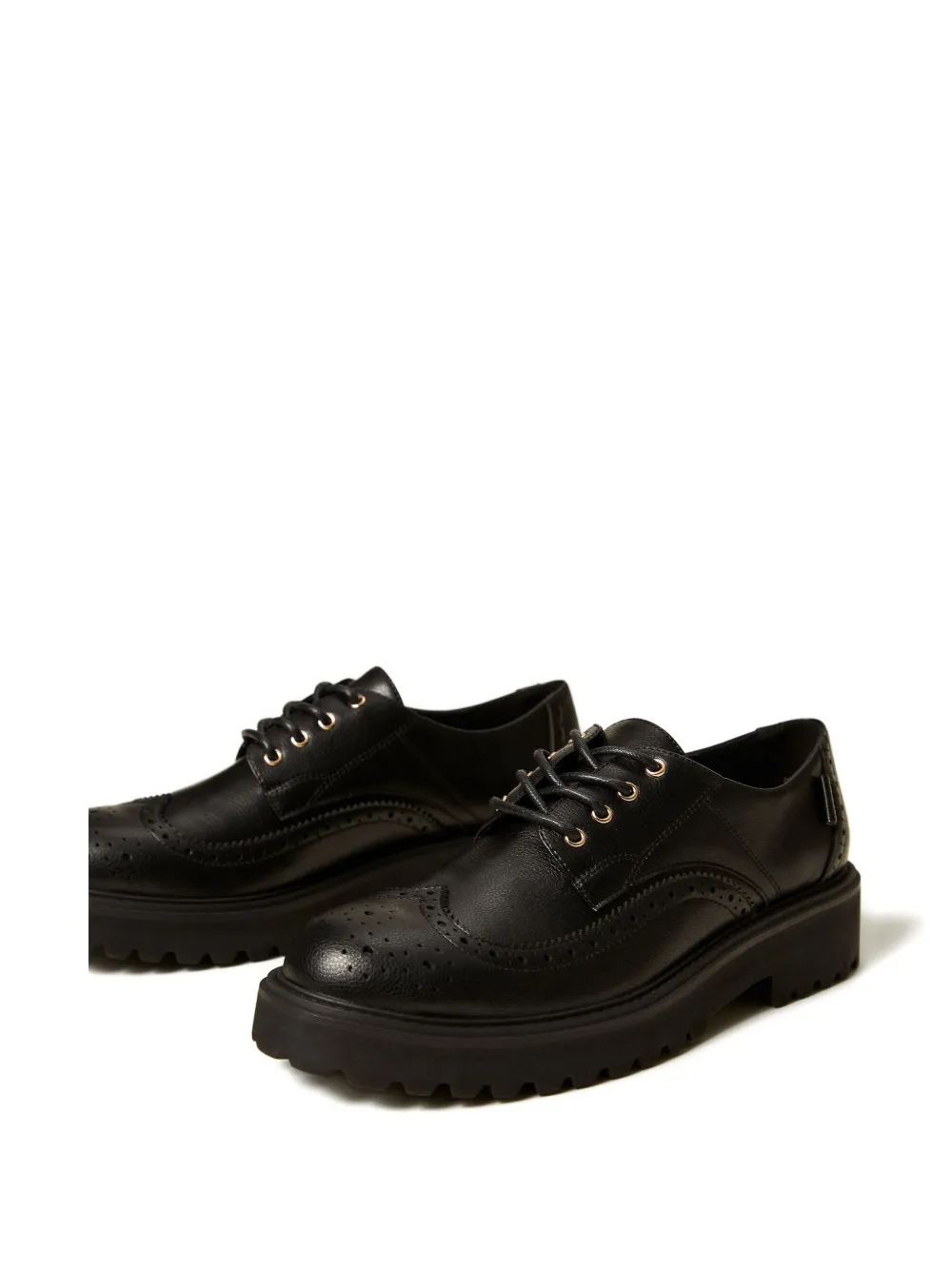 TWINSET Brogues veterschoenen Zwart