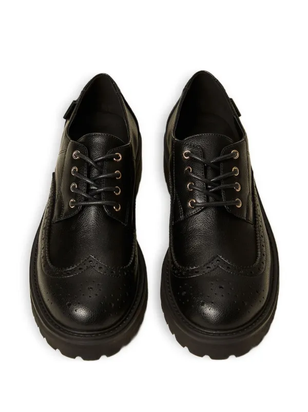 TWINSET Brogue lace-up Shoes Black FARFETCH PH