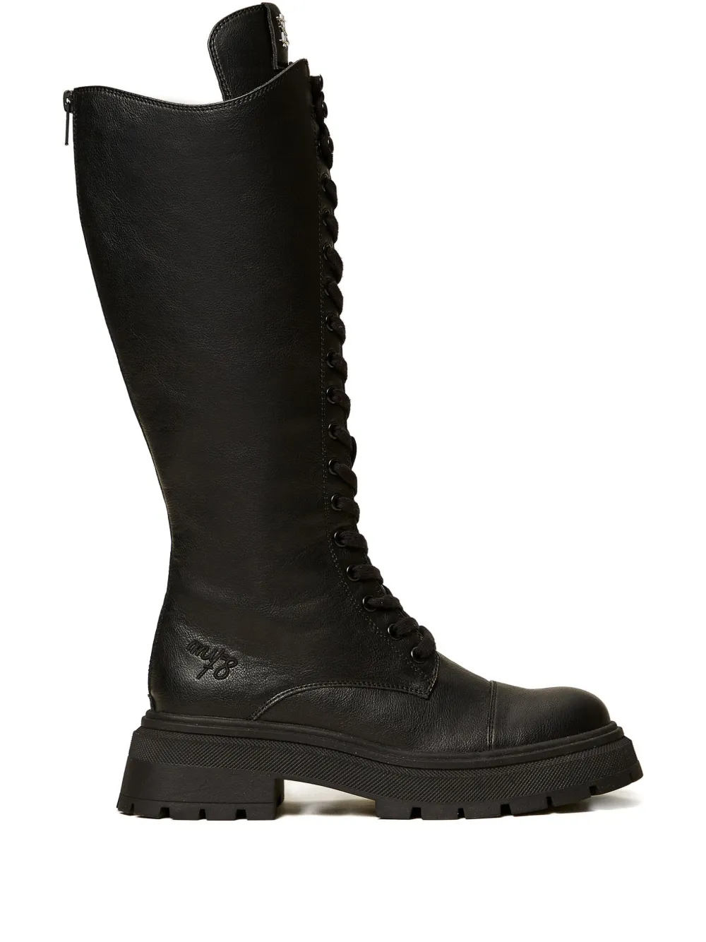 TWINSET x Myfo veterlaarzen Zwart