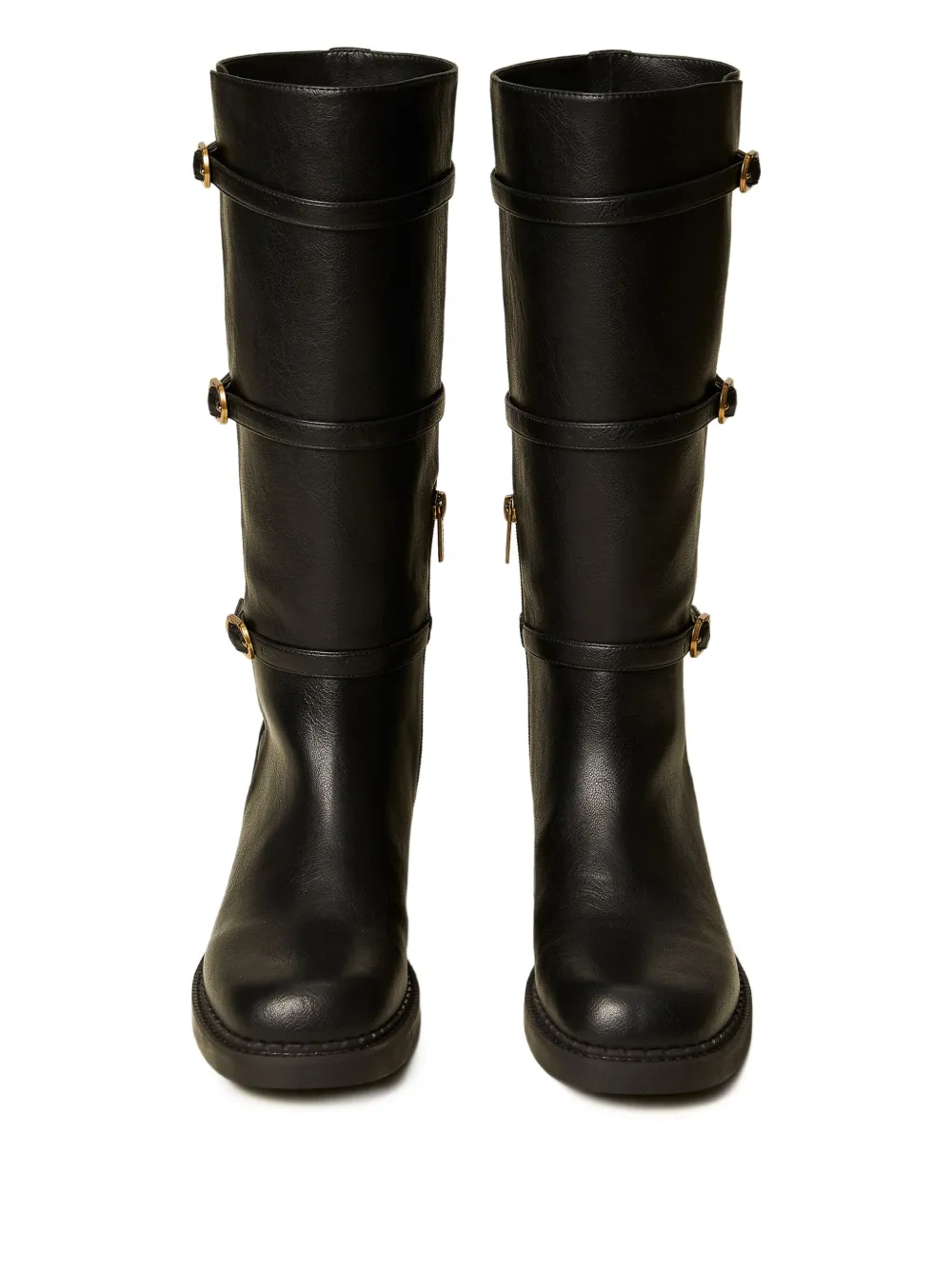 TWINSET Laarzen met gesp Zwart