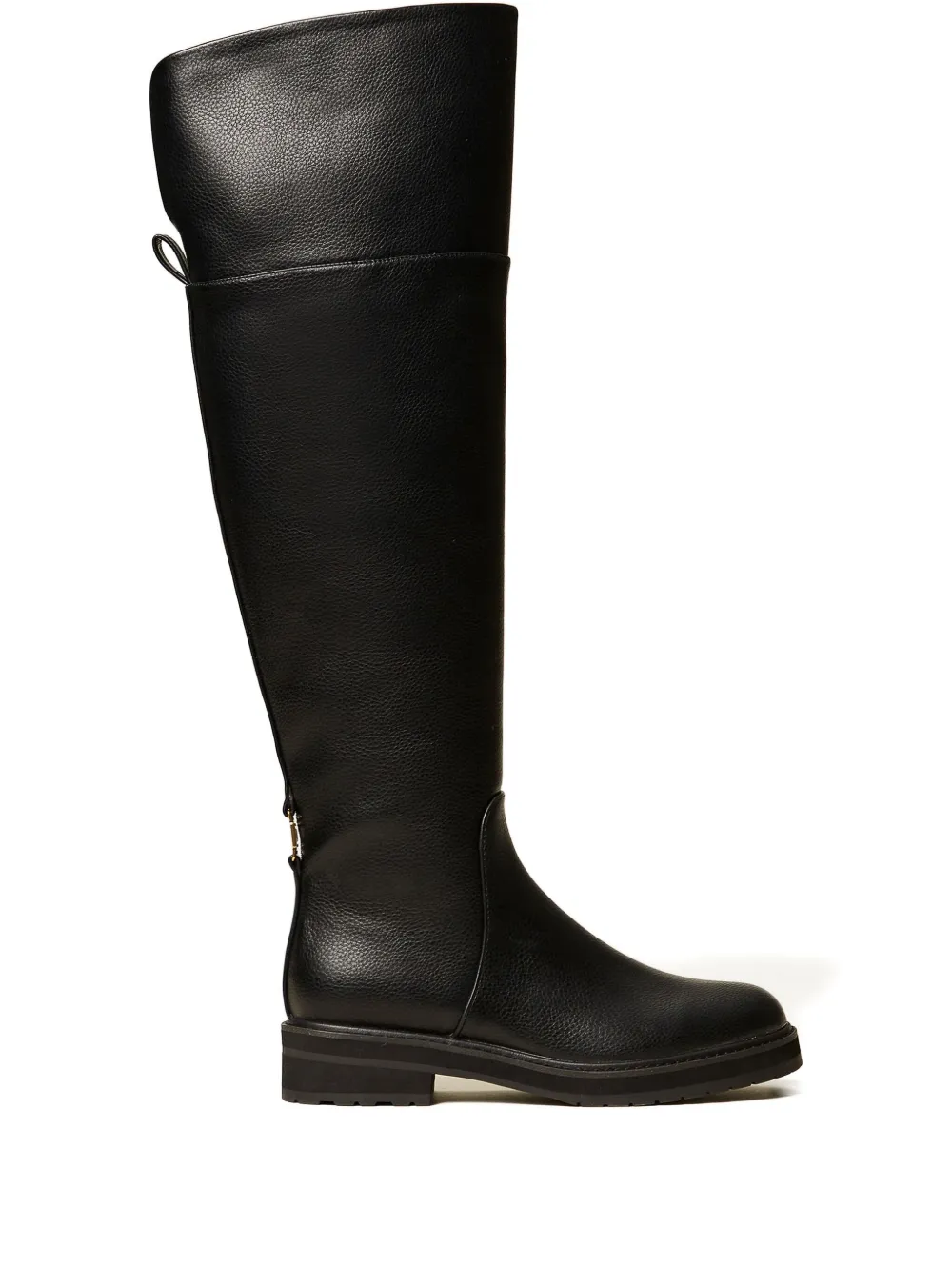 TWINSET 40mm logo-detail boots Zwart