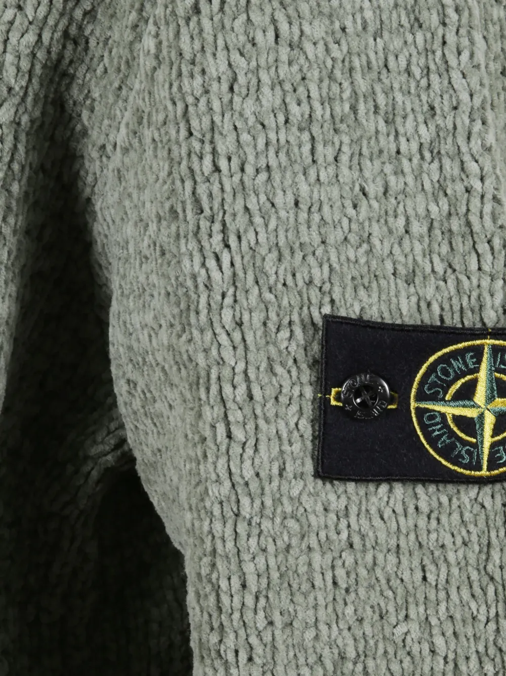 Stone Island Vest met rits Groen