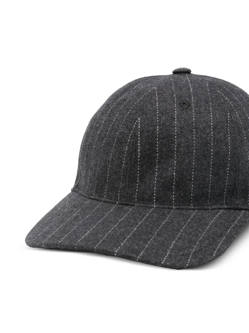 Isabel Benenato pinstripe cap - Grijs