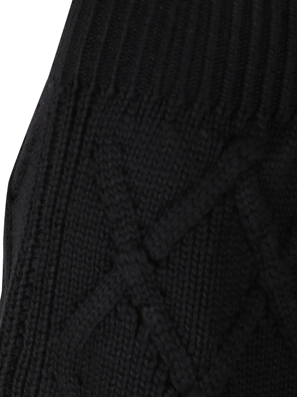 Jil Sander Wool Mini Skirt In Black