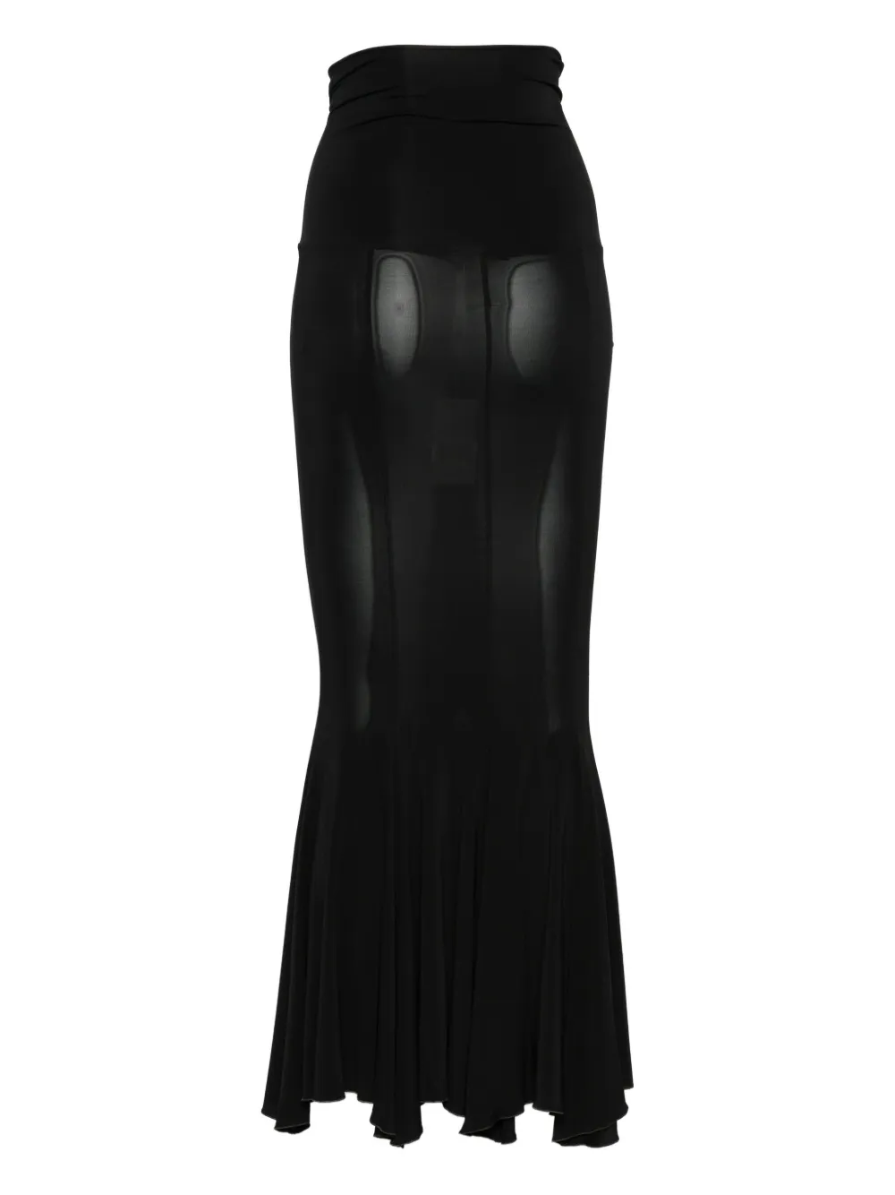 Nensi Dojaka Panelled Maxi Skirt In Black