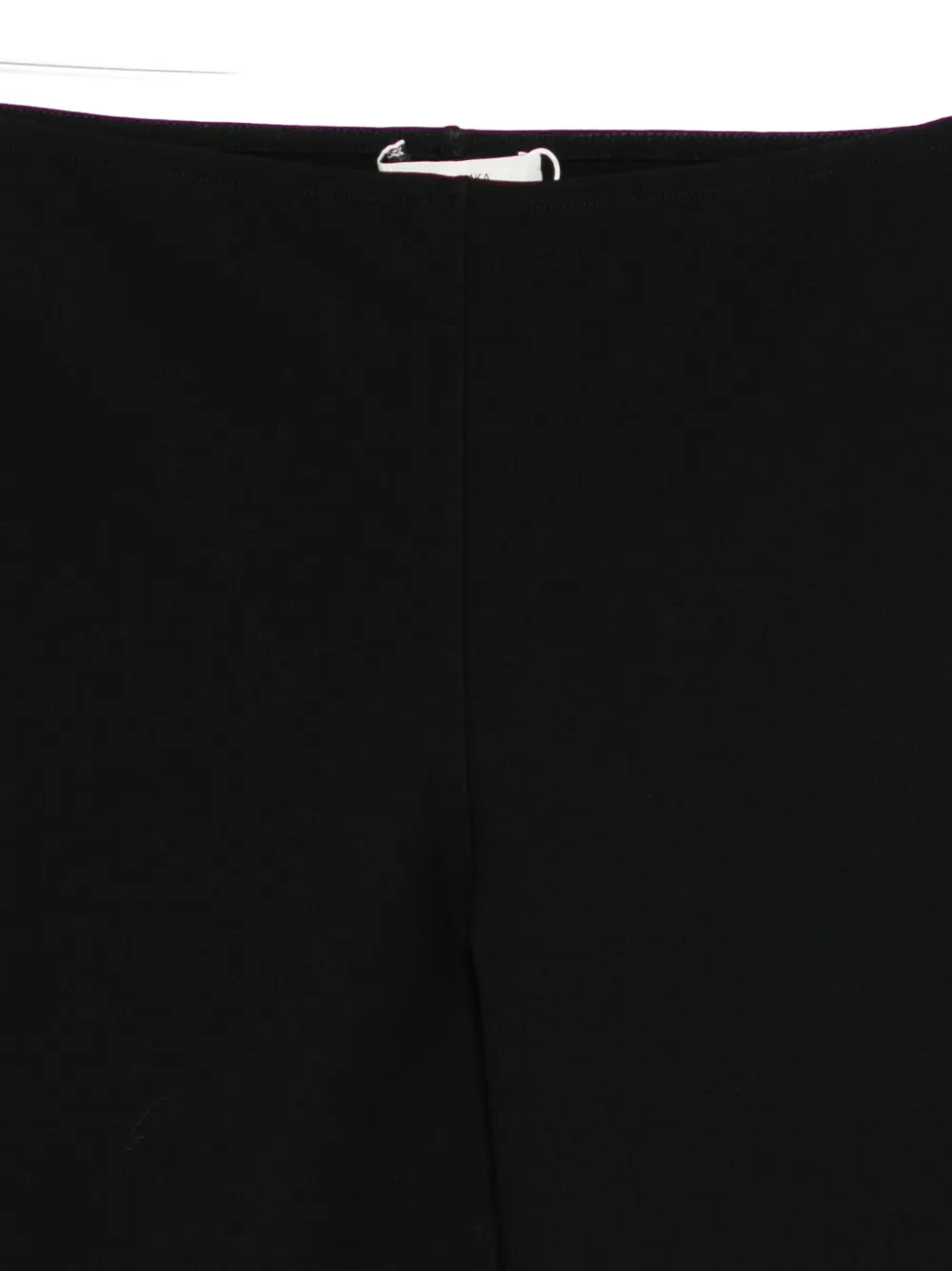 Nensi Dojaka Ruffled-hem Leggings In Black