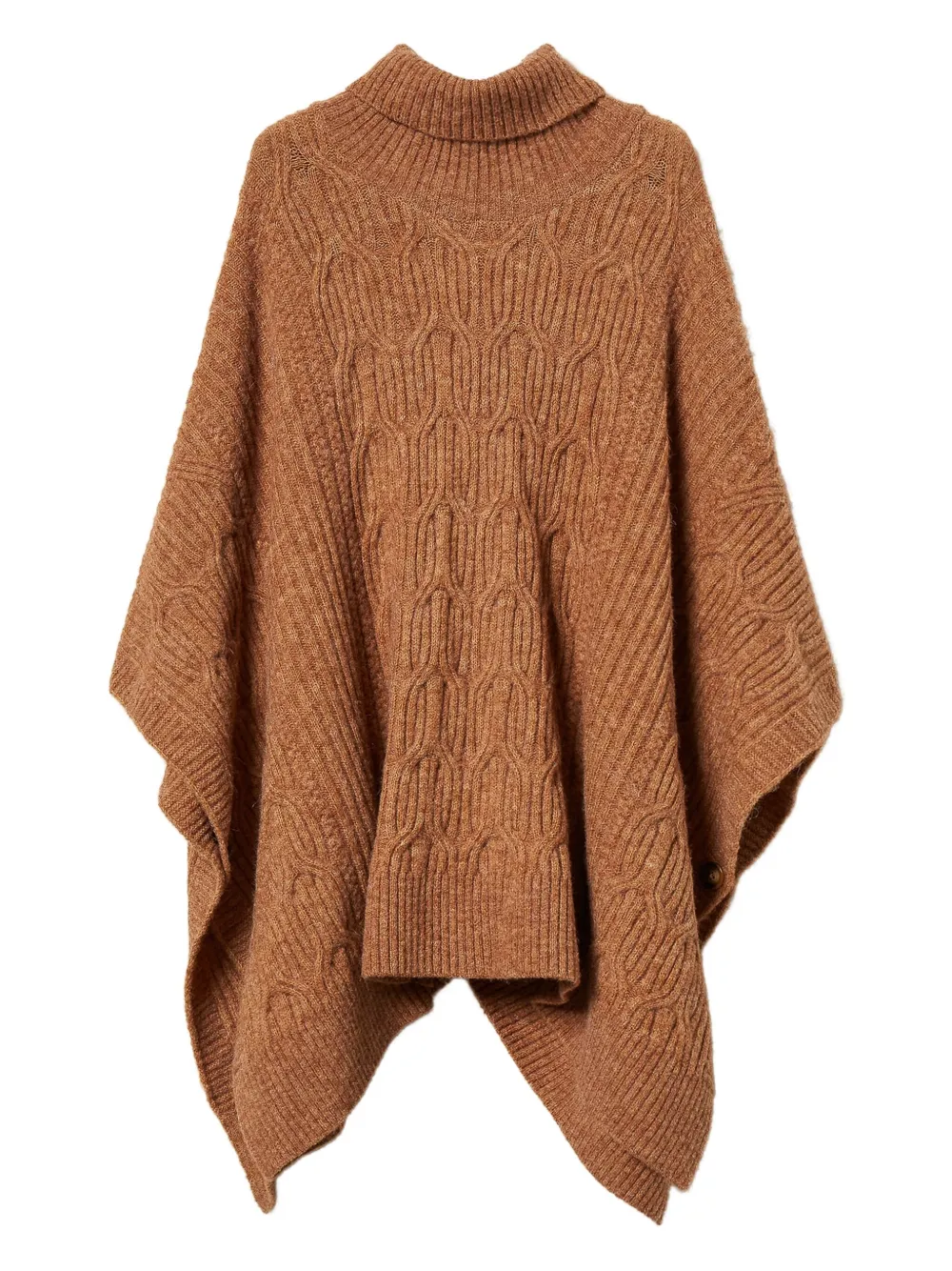 TWINSET Gestricktes Cape - Braun