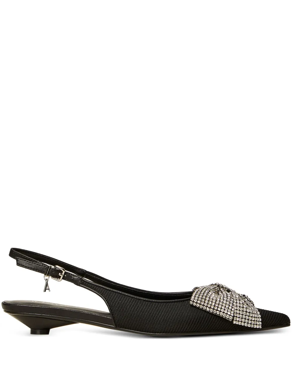 TWINSET Slingback pumps met hak en strik Zwart