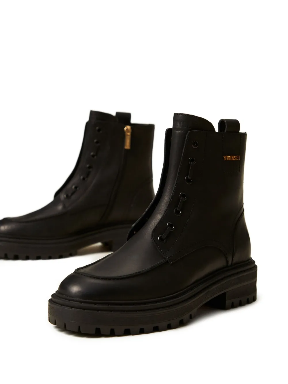 TWINSET Bota chunky com cadarço | Ankle boot | Image 2