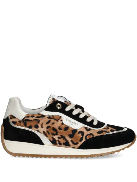 TWINSET leopard-print sneakers