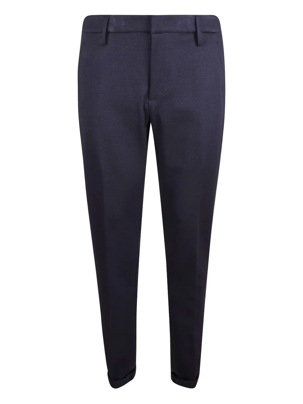 DONDUP herringbone-pattern trousers | Blue | Image 1