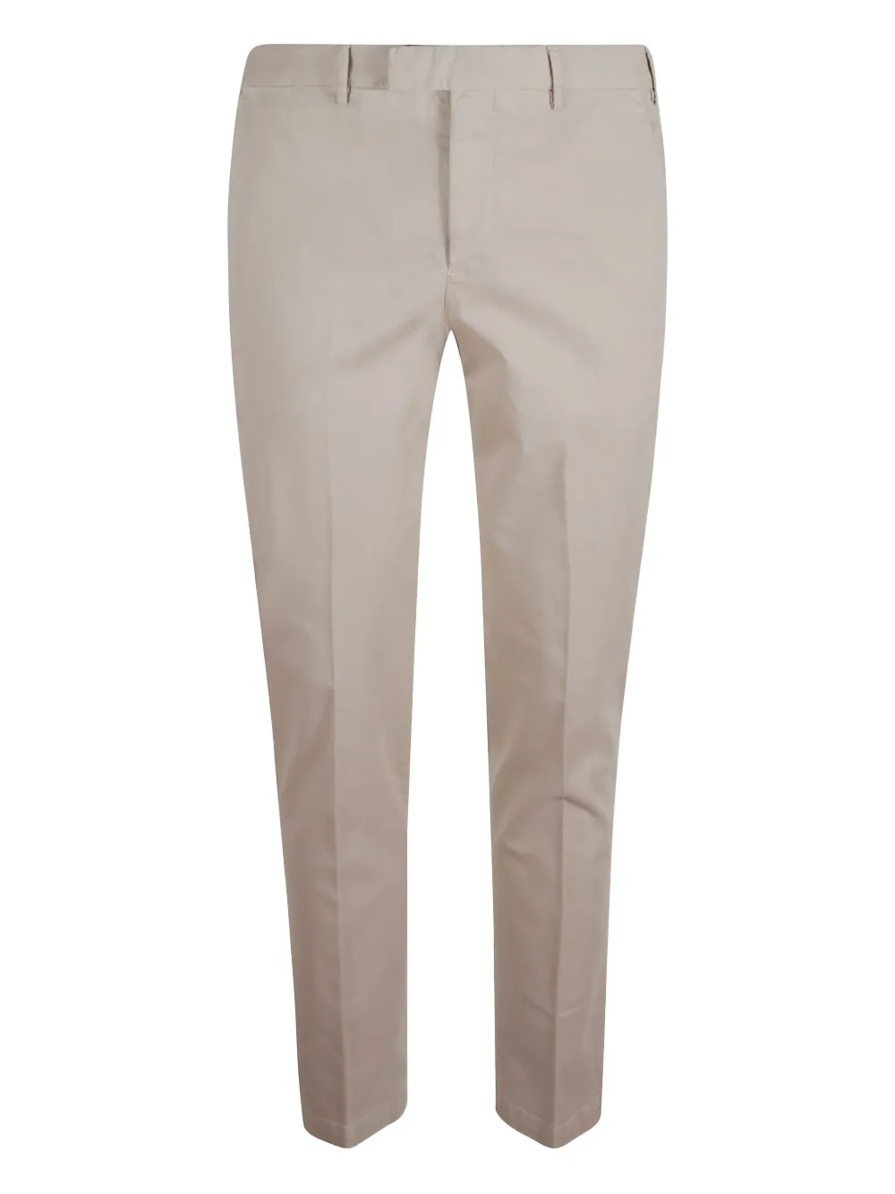 Pt Torino Flap-pocket Trousers In Neutral