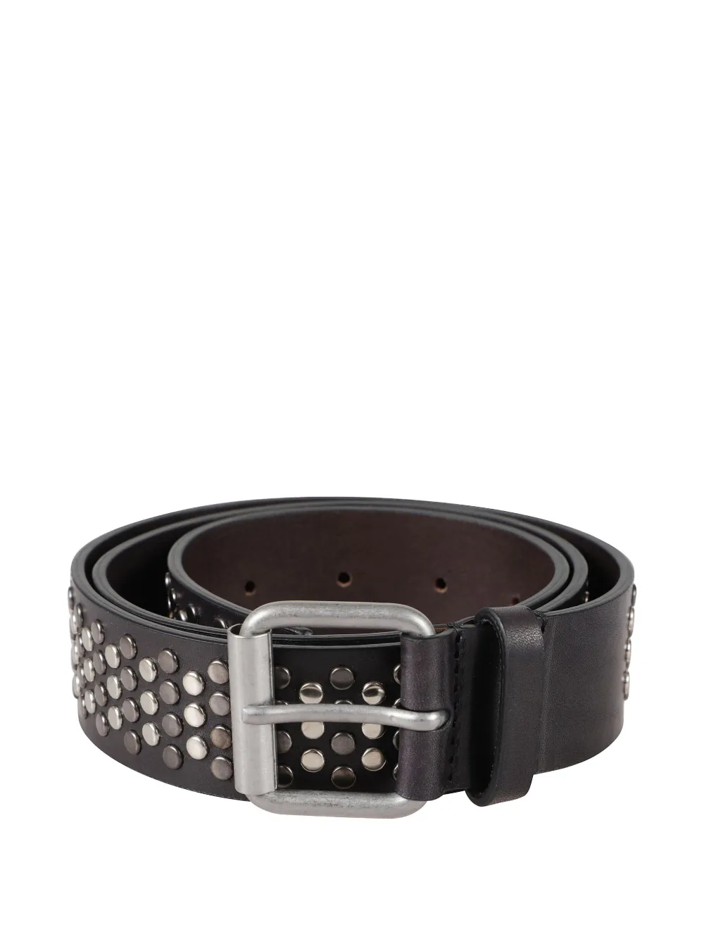 DONDUP studded buckle belt - Zwart