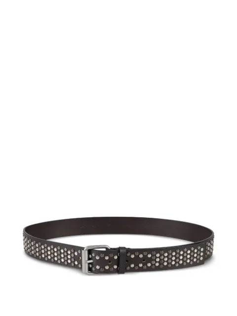 DONDUP studded buckle belt