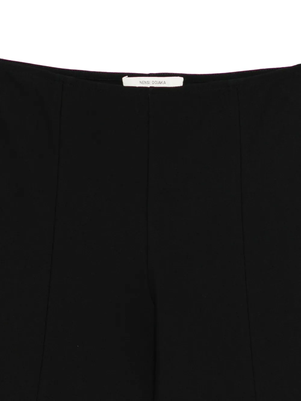 Nensi Dojaka Broek met zijsplit Zwart