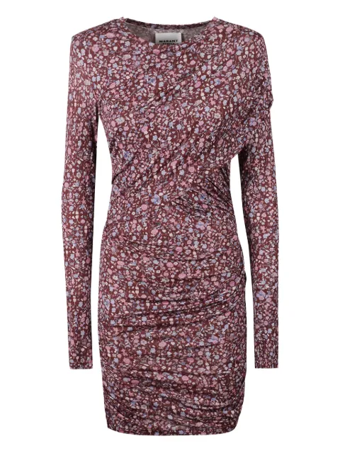 MARANT ÉTOILE draped floral dress