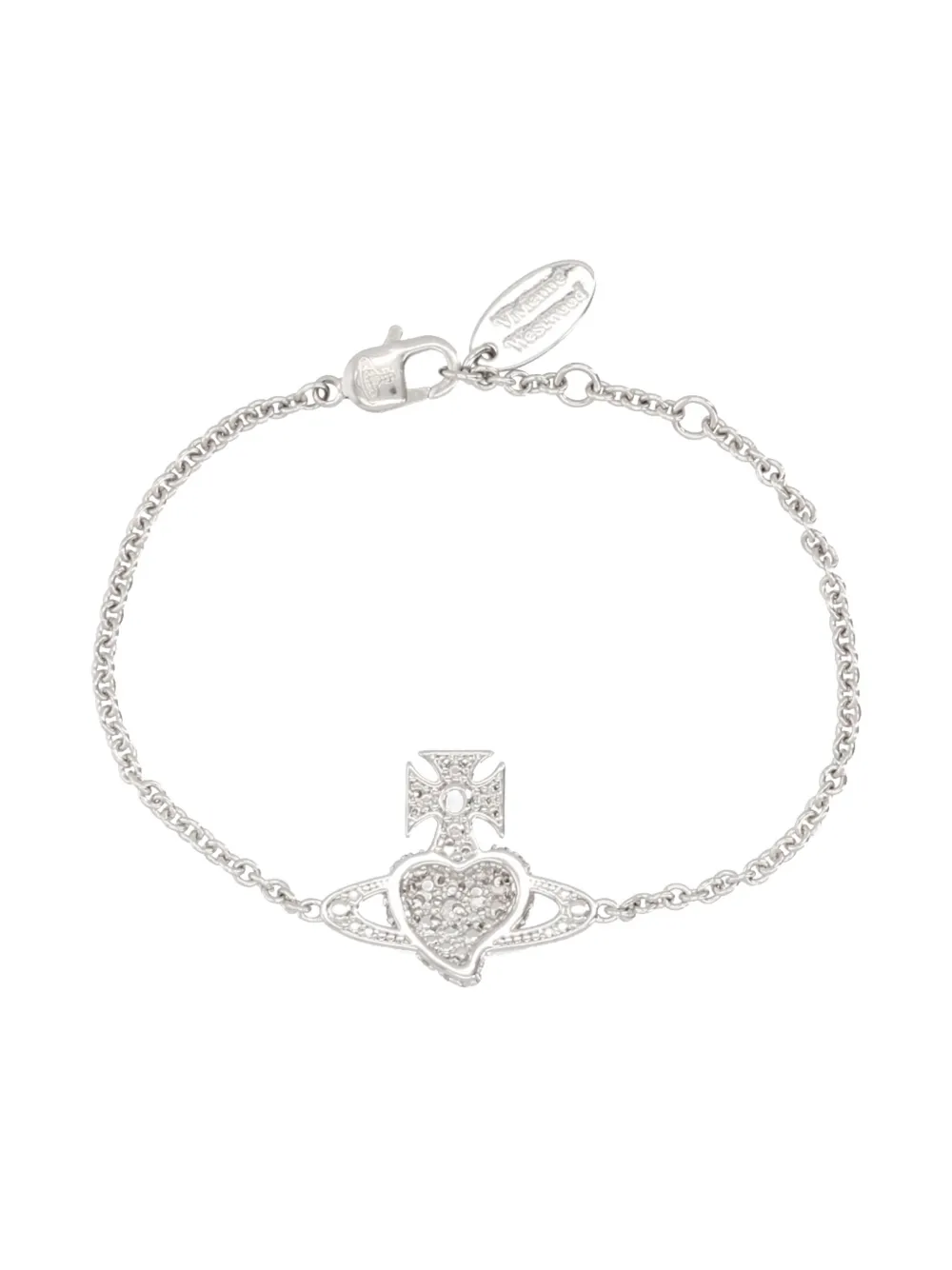 Vivienne Westwood Agnatha bracelet - Zilver