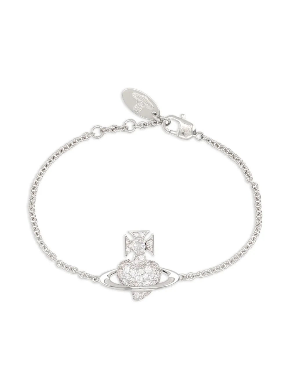 Vivienne Westwood Agnatha bracelet - Argento