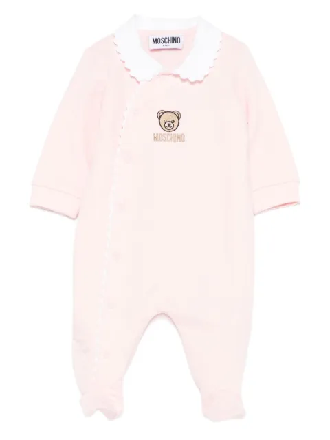 Moschino Kids romper con motivo Teddy Bear