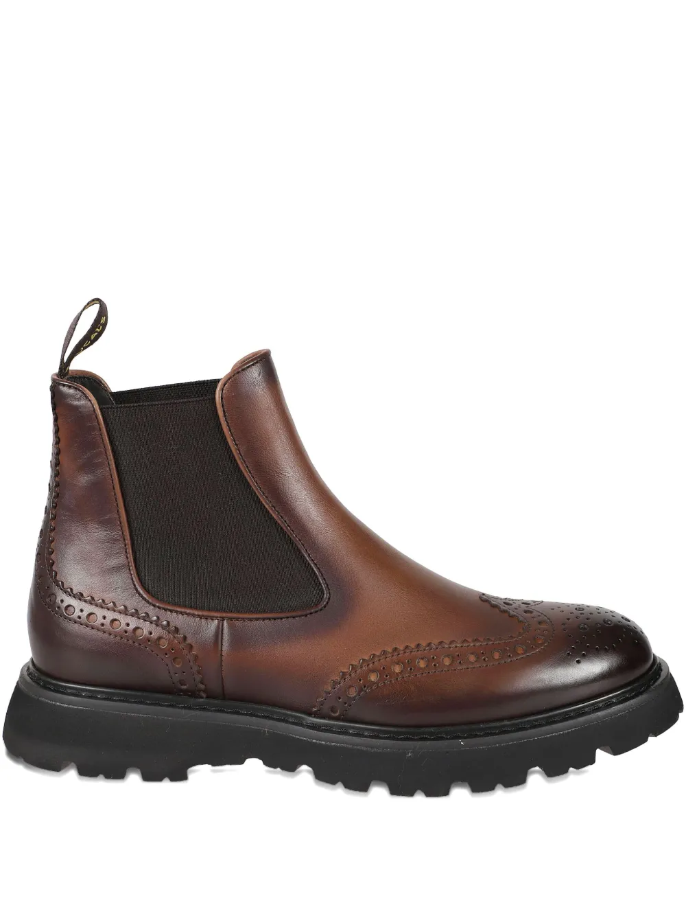Doucal's leather Chelsea boots | Brown | Image 1