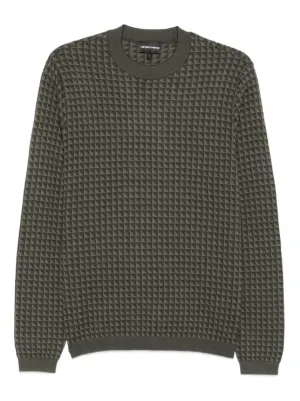 エンポリオアルマーニのファーニット EMPORIO ARMANI エンポリオアルマーニ メンズ ニット 6D1MXT