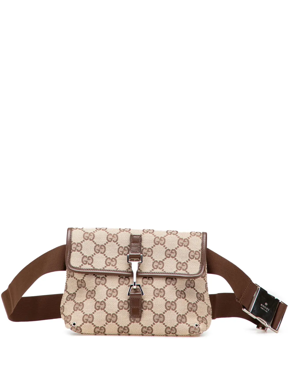 Gucci Pre-Owned 2000-2015 GG Canvas Jackie belt bag | Brown | Image 1