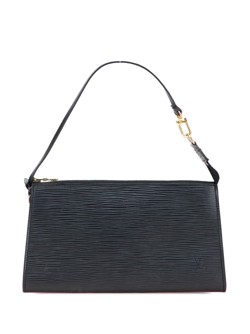 Louis Vuitton Pre-Owned 2002 エピ ポシェット アクセソワール ショルダーバッグ - ブラック Louis Vuitton Pre-Owned 2002 エピ ポシェット アクセソワール ショルダーバッグ - ブラック