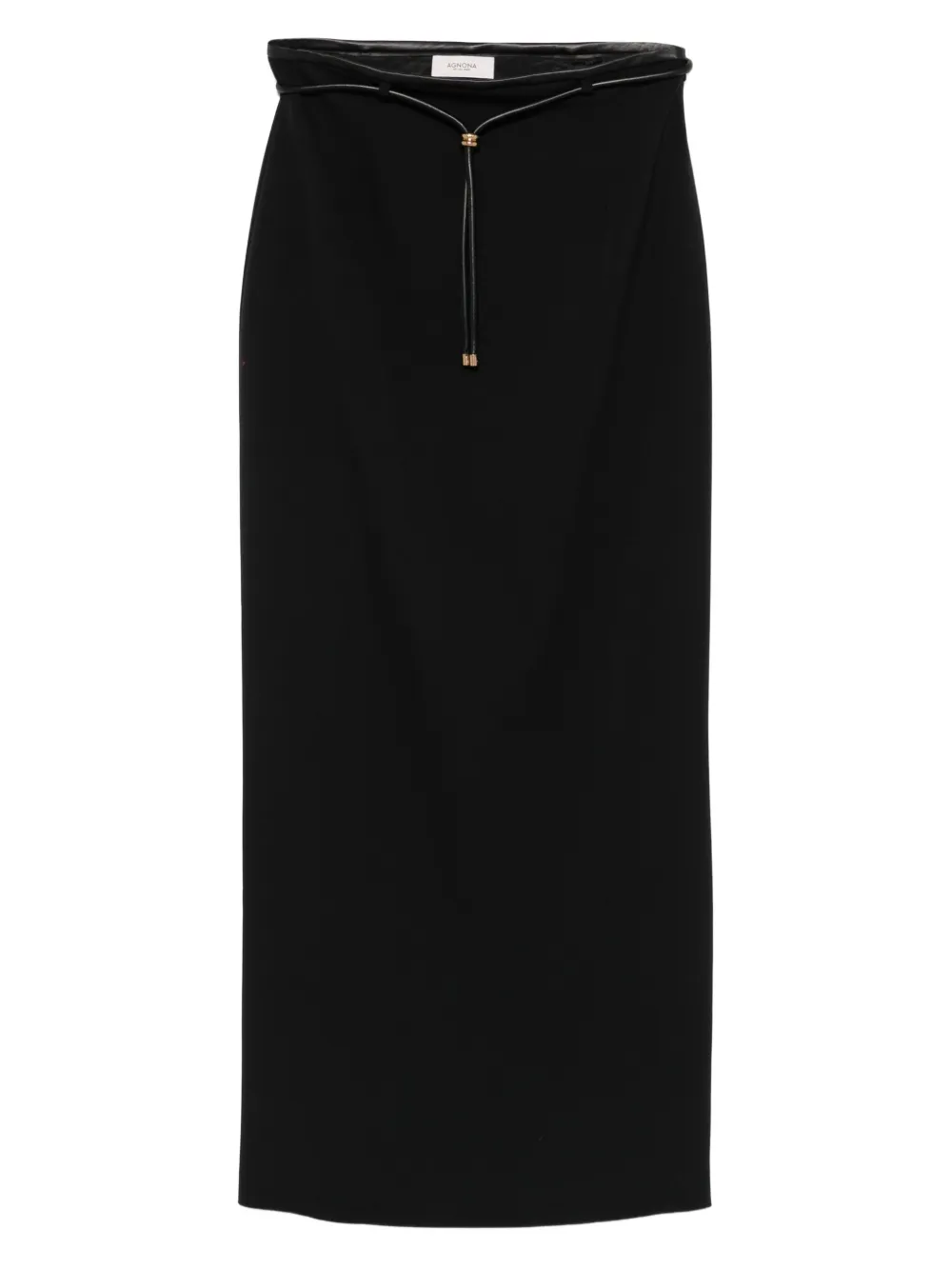 Agnona drawstring skirt | Black | Image 1