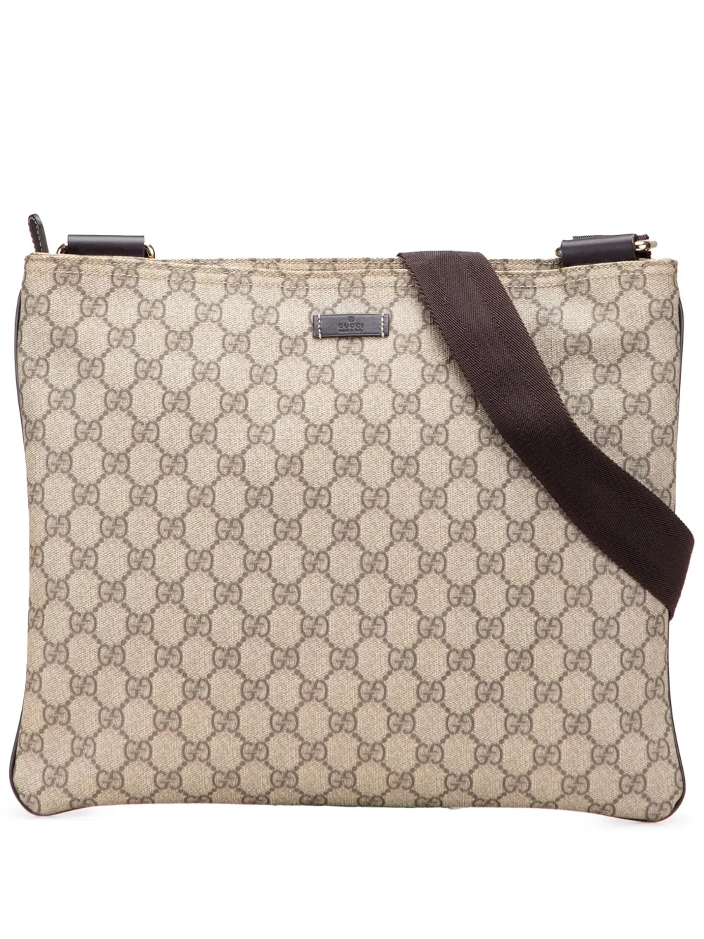 Gucci Pre-Owned 2000-2015 GGスプリーム ショルダーバッグ - ブラウン Gucci Pre-Owned 2000-2015 GGスプリーム ショルダーバッグ - ブラウン