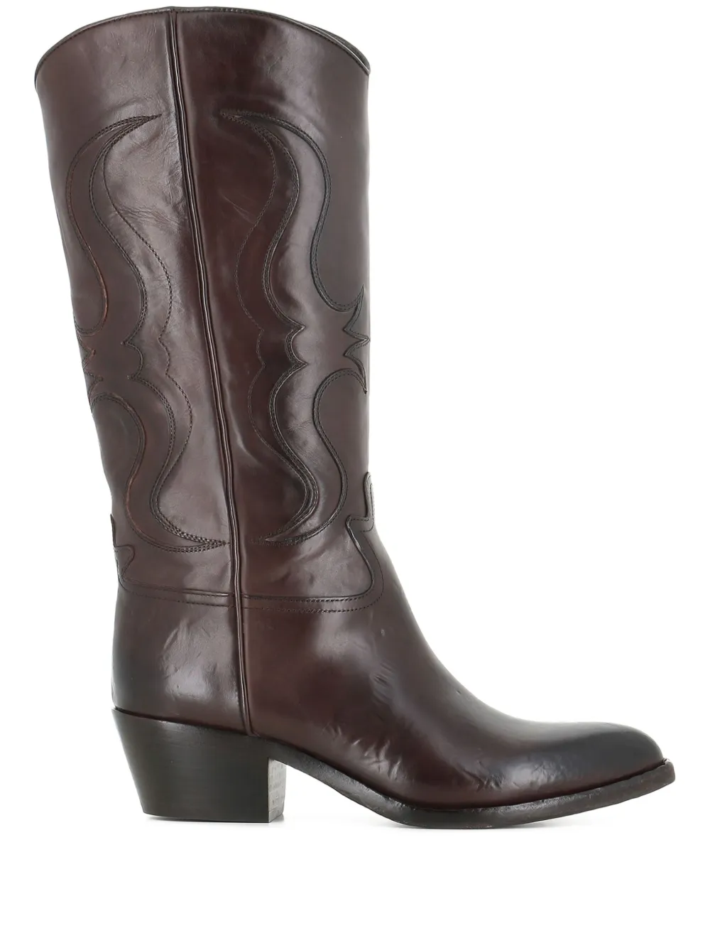 Sartore  SR4208 leather-stitched boots | Brown | Image 1