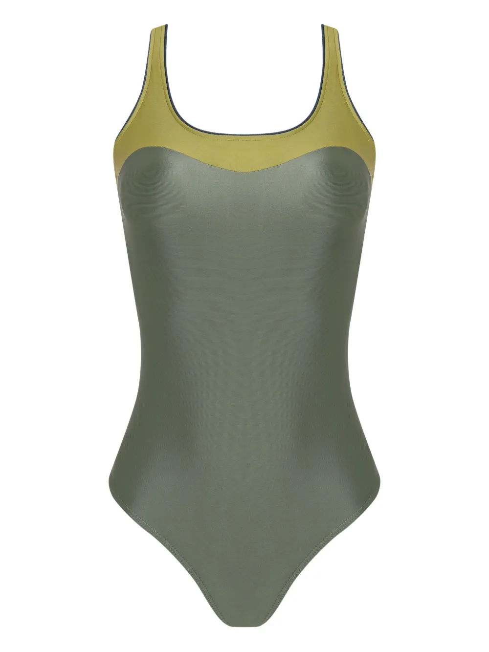 Lygia & Nanny Badpak met afwerking Groen
