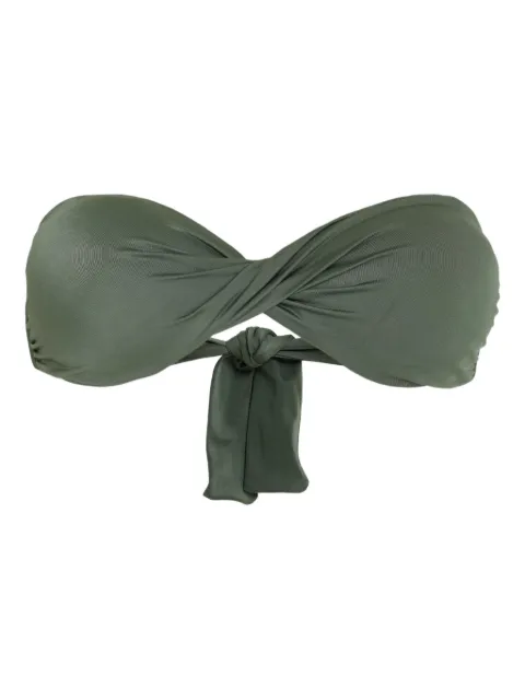 Lygia & Nanny twisted-detail bikini top