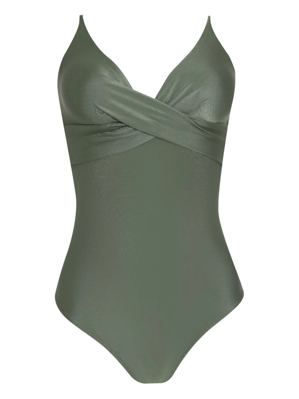 Lygia & Nanny Badpak met V-hals Groen