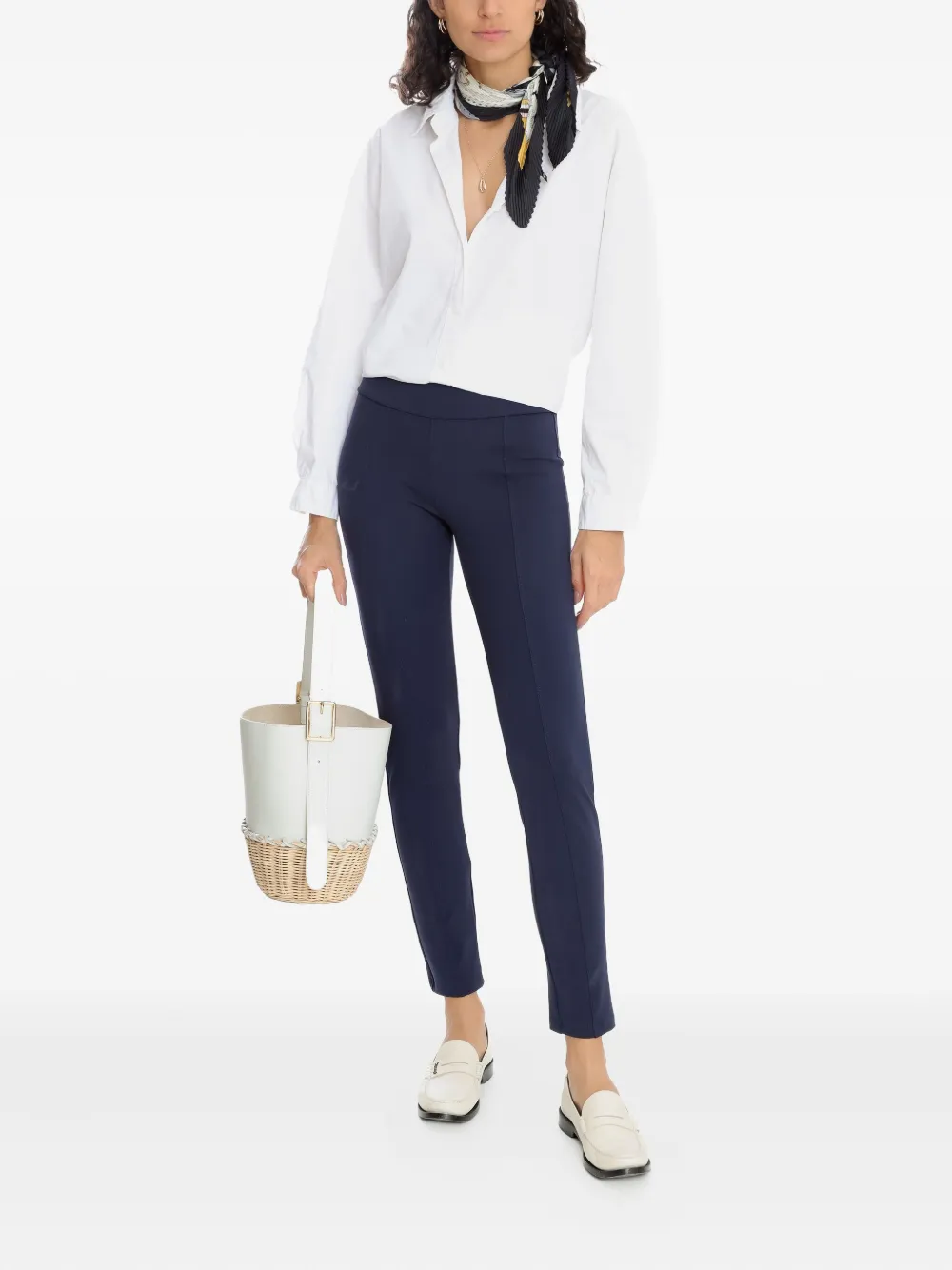 Lygia & Nanny Fuseaux Shape broek Blauw