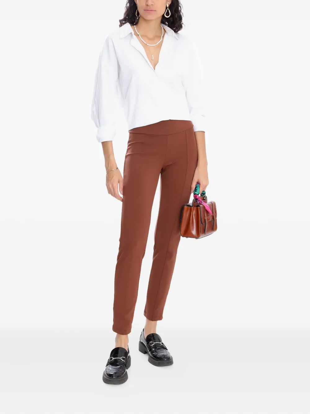Lygia & Nanny High waist legging Bruin