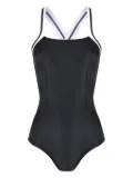 Lygia & Nanny cross-straps swimsuit - Black