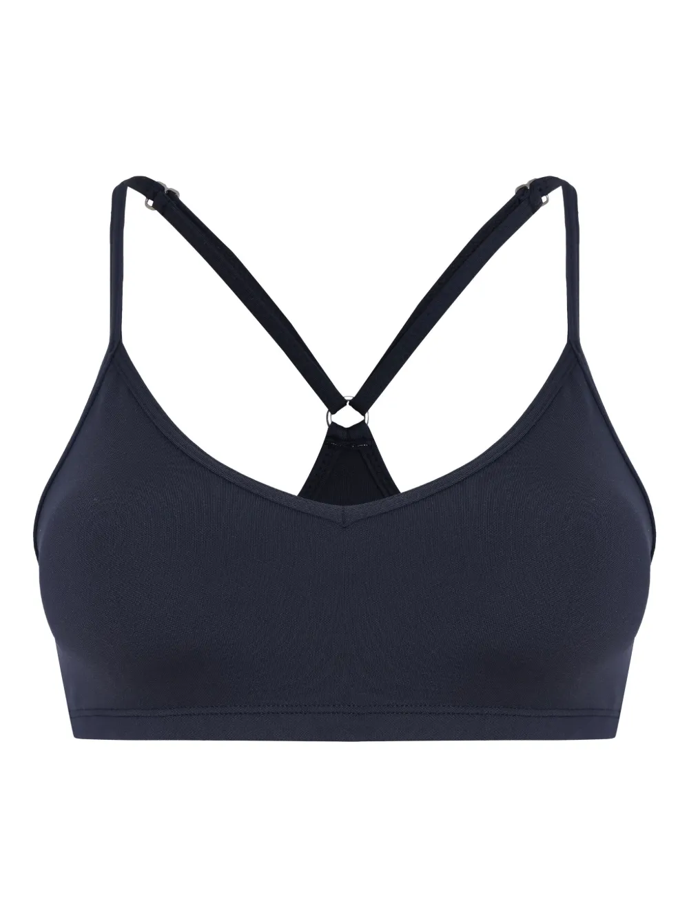 Lygia & Nanny racerback sports top | Black | Image 1