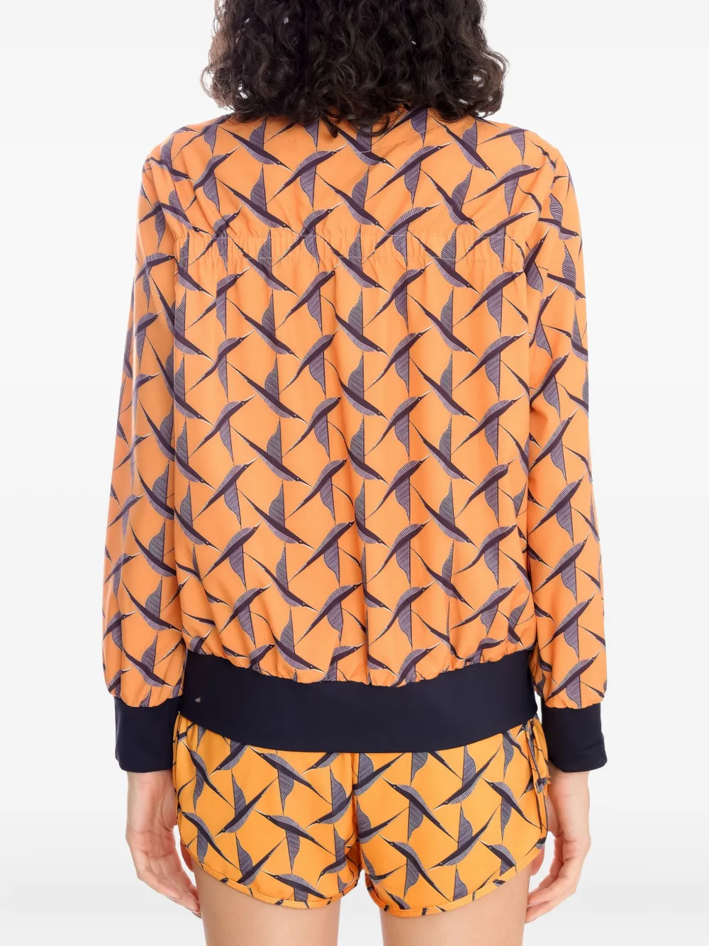 Lygia & Nanny Steffanie jack met rits Oranje