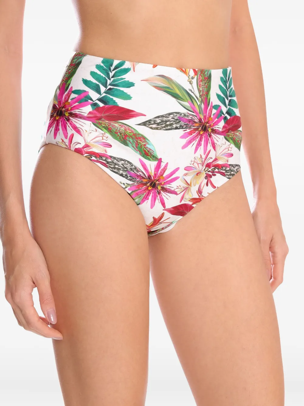 Lygia & Nanny Floral-print Bikini Bottoms In Multi