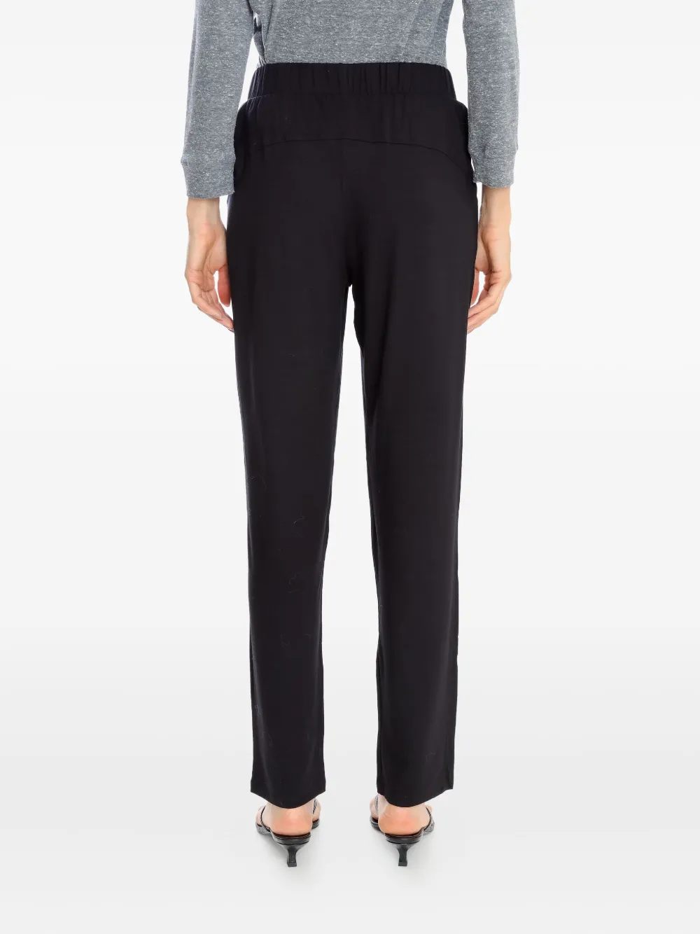 Lygia & Nanny Elastic-waist Trousers In Black