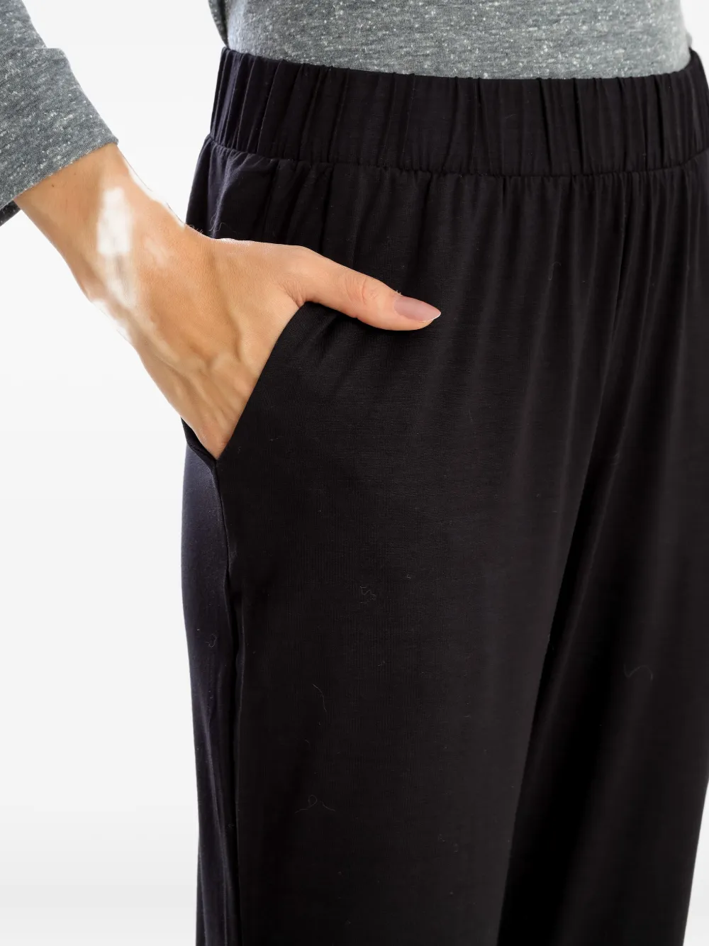 Lygia & Nanny Elastic-waist Trousers In Black