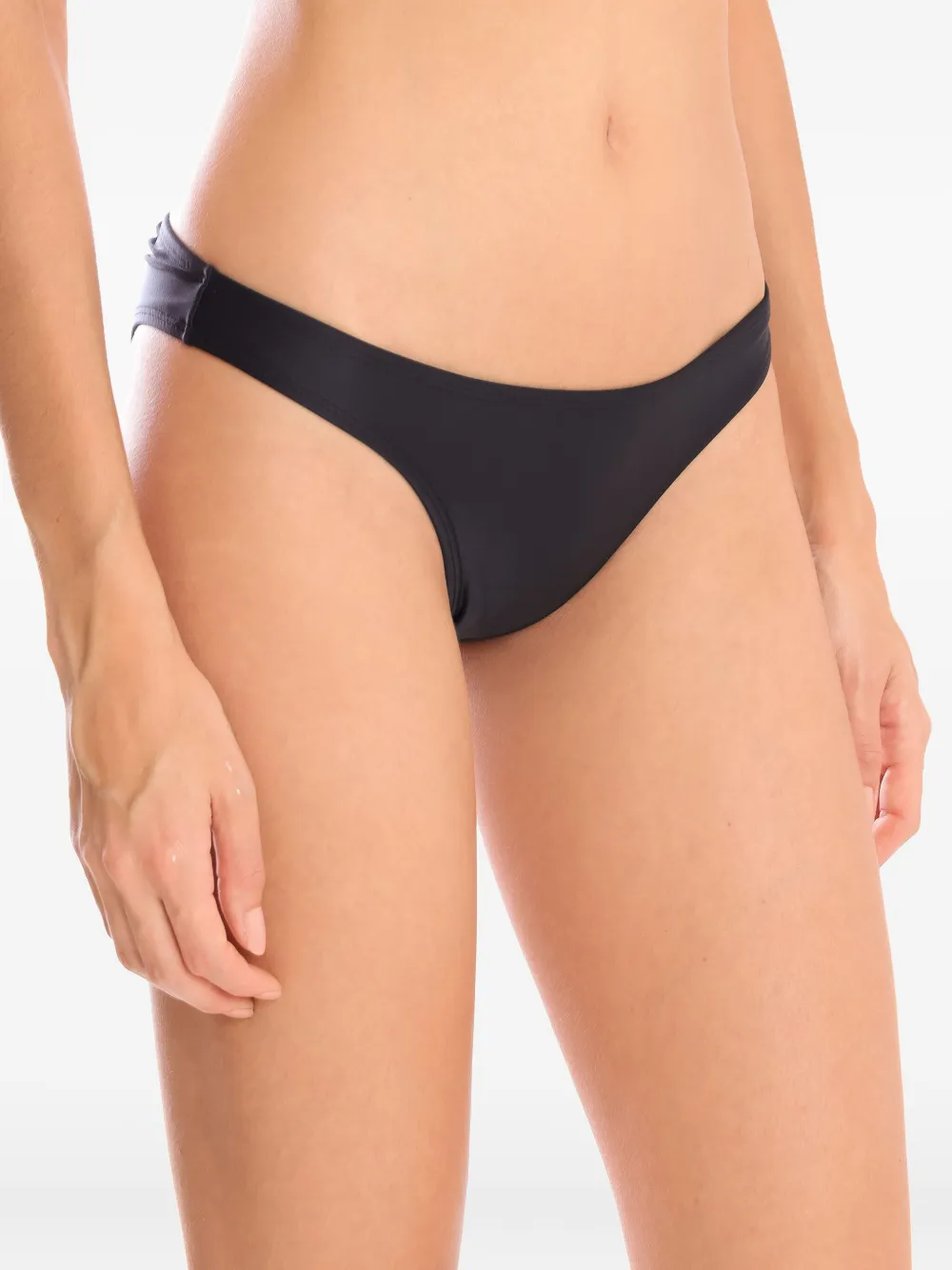Lygia & Nanny Bikinislip met stikseldetail Zwart