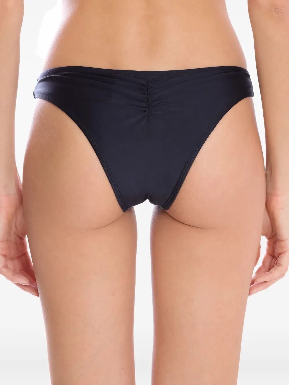 Lygia & Nanny Bikinislip met stikseldetail Zwart