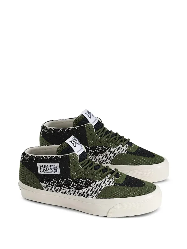 Vans LX Half Cab 33 EK Knitted Sneakers | Green | FARFETCH