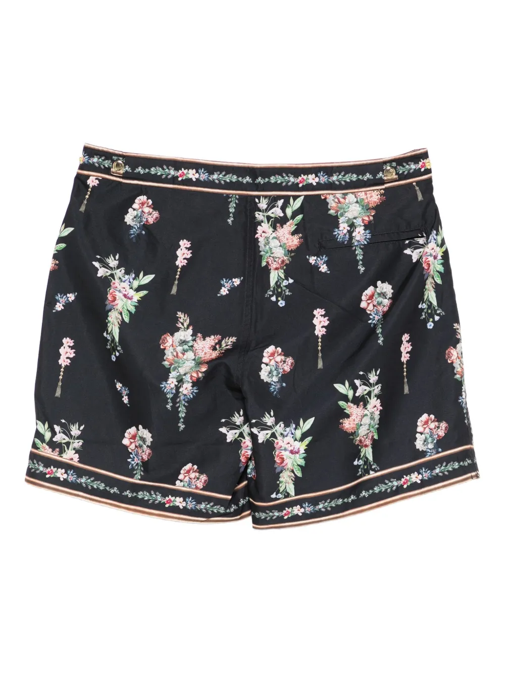 Camilla floral-print tassel swim shorts | Swim & Board Shorts | Image 2