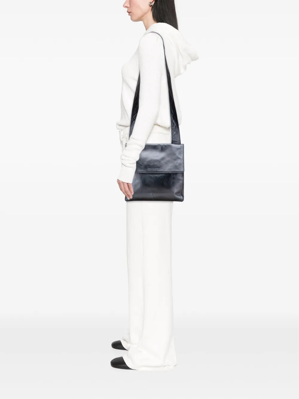 CHANEL Pre-Owned 1997-1999 Lambskin Messenger Bag crossbody bag | Pre-Owned | Image 2