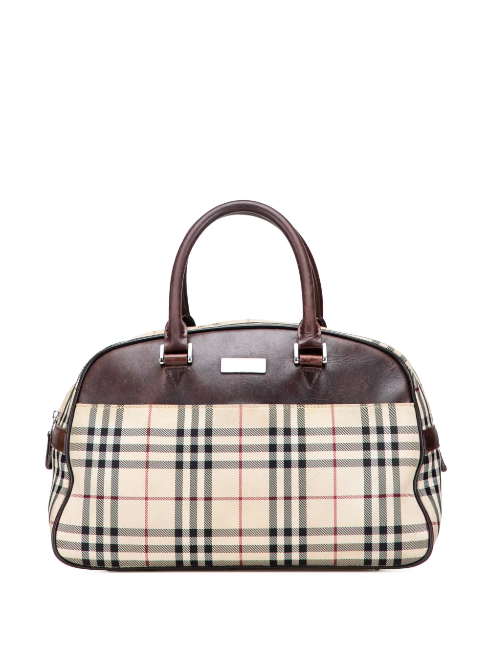 Burberry Pre-Owned 2000-2017 House Check Canvas handbag | Brown | Image 1