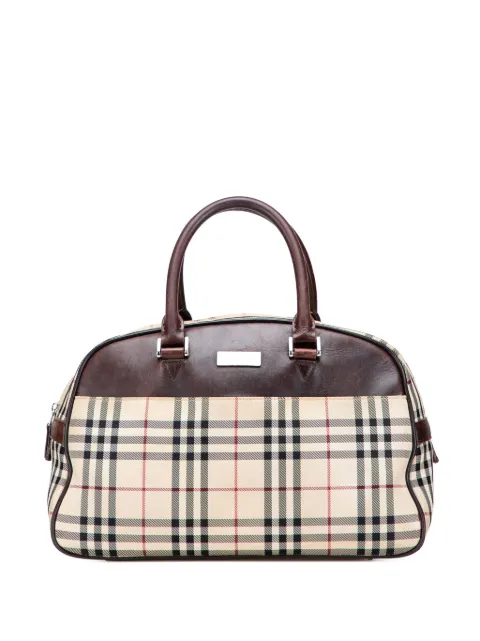 Burberry Pre-Owned 2000-2017 House Check Canvas handbag